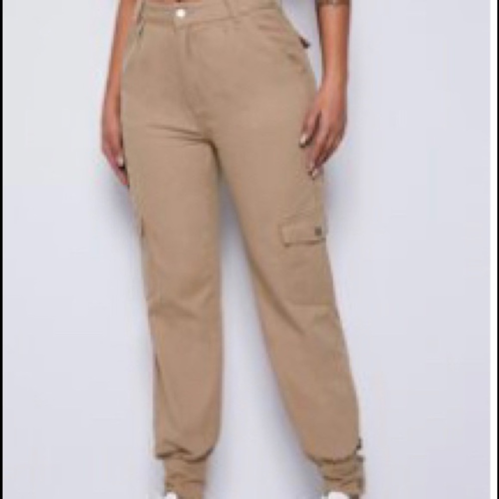 Flap Pocket Cargo Jeans